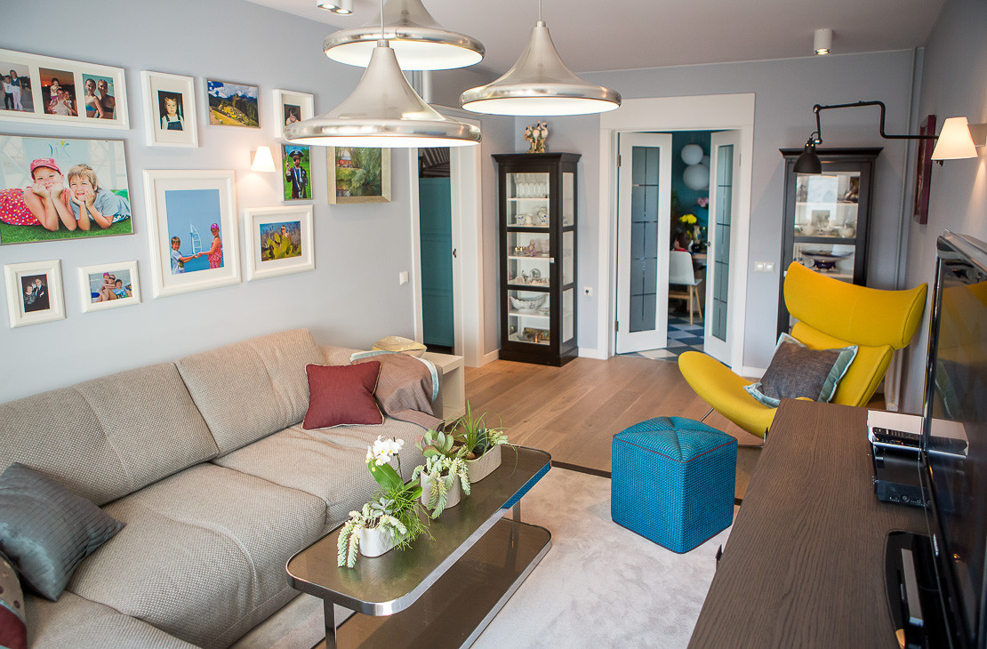 Квартира в Москве 100м2 (Дизайнер Мария Соловьёва-Сосновик)