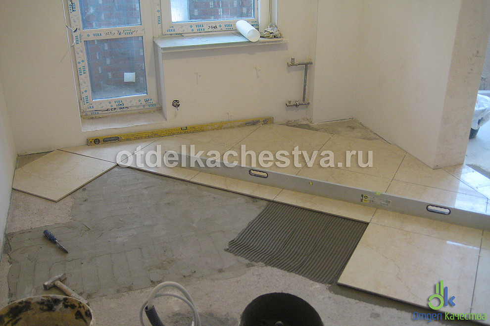 Фотографии "до": Ремонт 4-х комнатной квартиры на пр. Луначарского