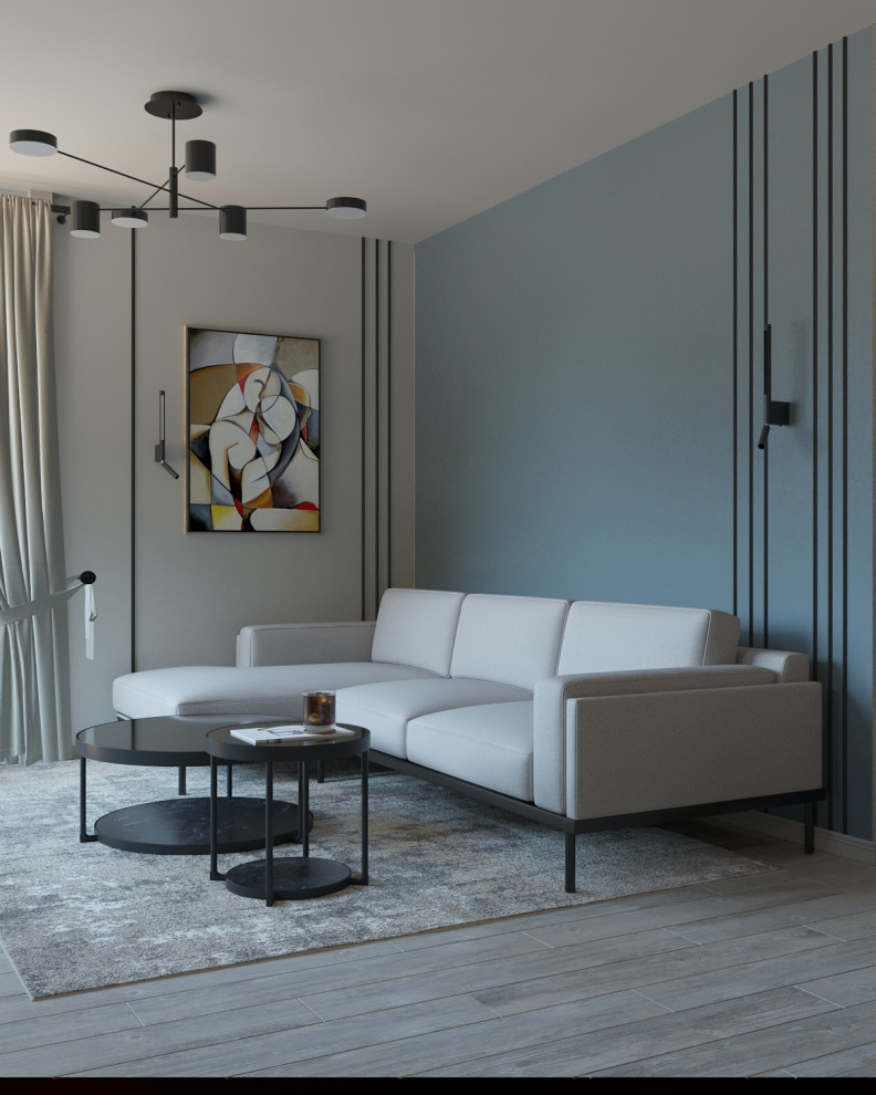 Кухня-гостинная