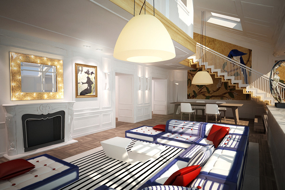 Дизайн-проект интерьера квартиры в центре Санкт-Петербурга