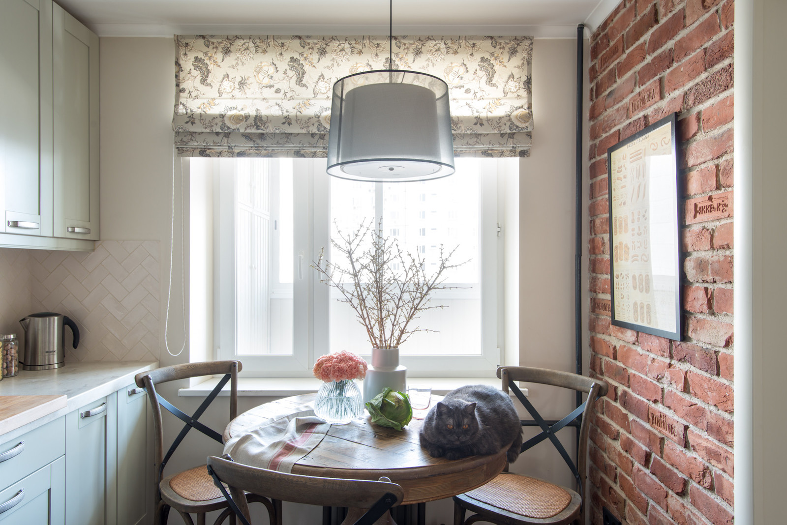 Трёхкомнатная квартира в Царицыно (дизайнер Людмила Данилевич)