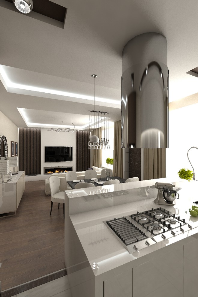 Дизайн-проект 2-х комнатной квартиры 108 м2