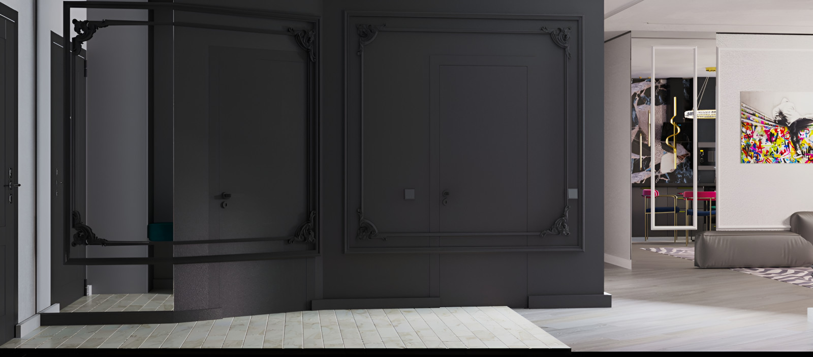 Обложка проекта: Квартира в центре города Екатеринбург