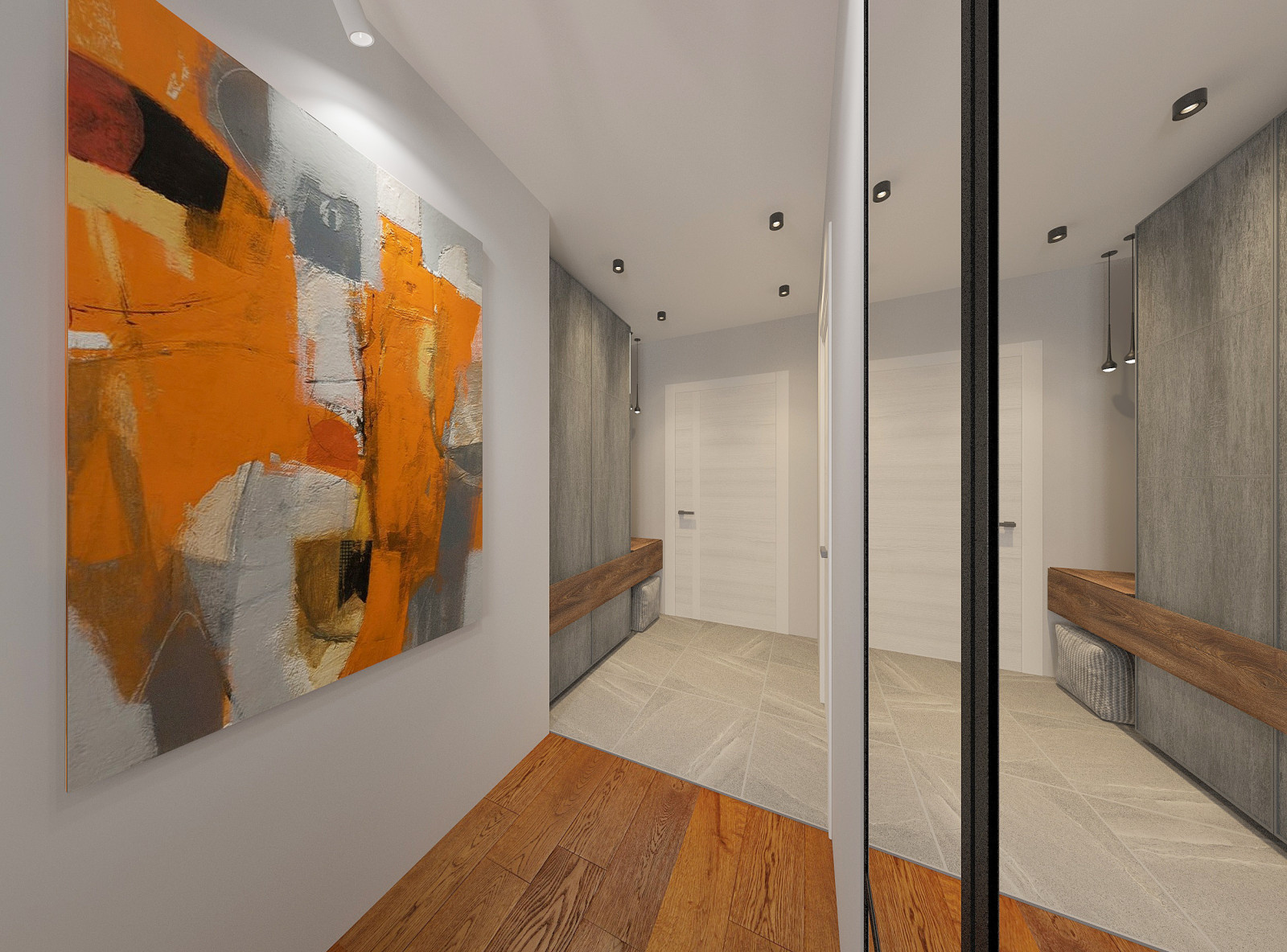 Квартира для молодого человека в стиле лофт