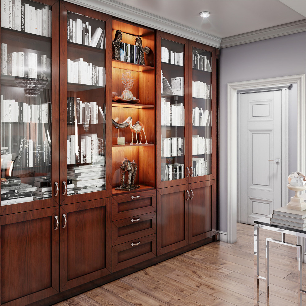 Проект квартиры в стиле современная классика