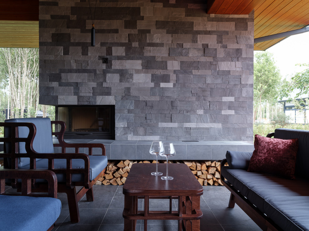 Дом в камне "Мокко"