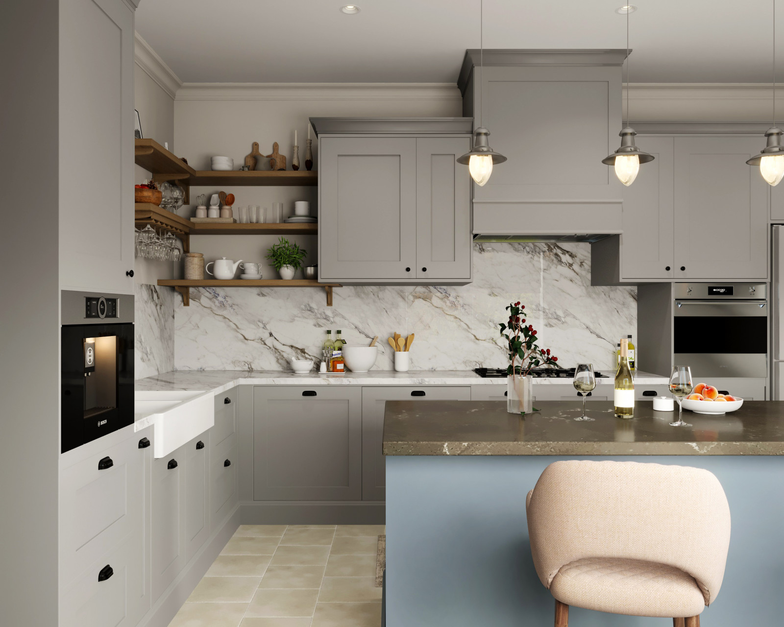 кухня. визуализация