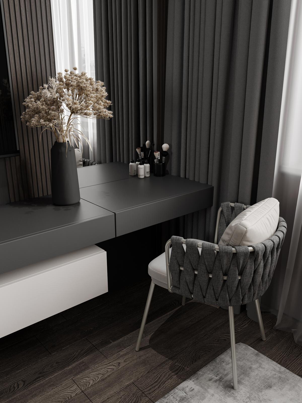 BLACK BEDROOM
