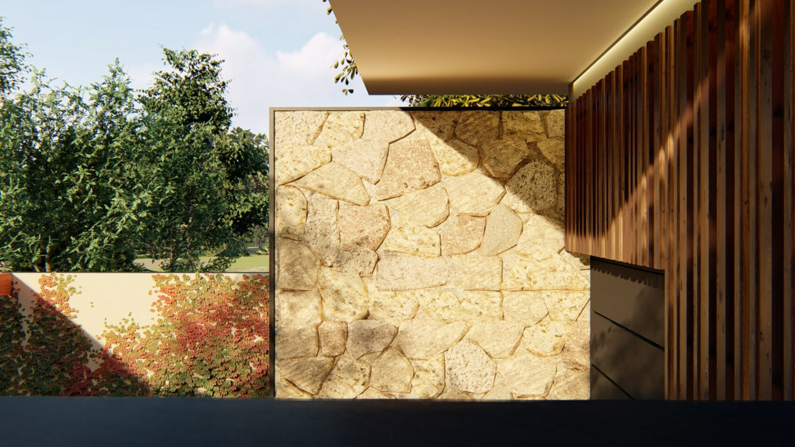 Узкий дом на узком участке