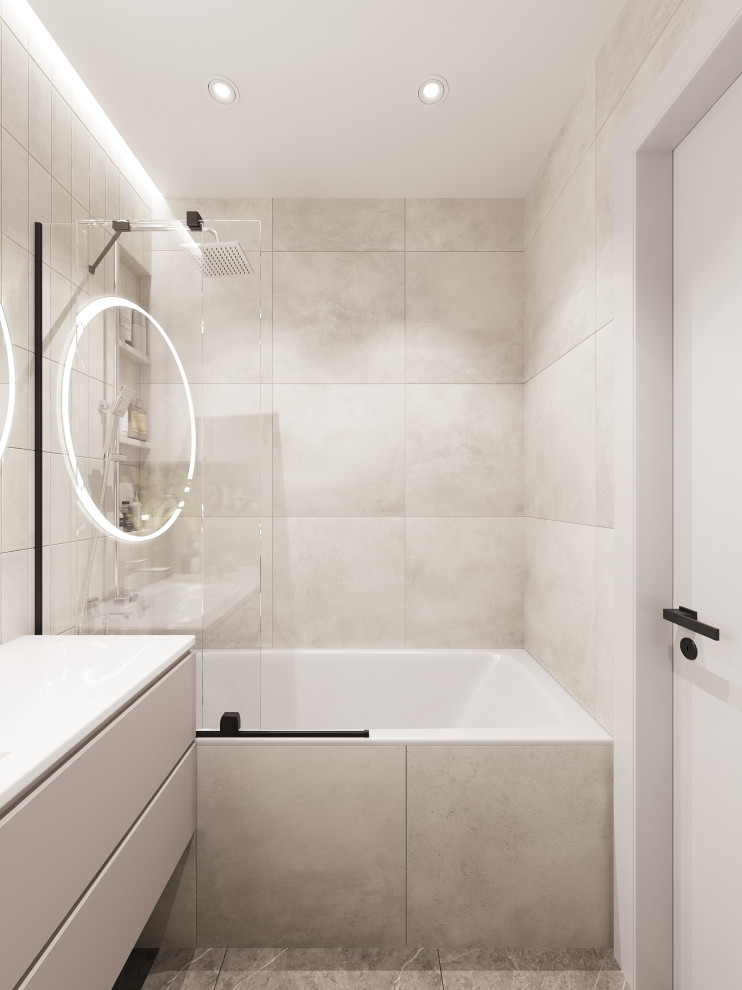 Дизайн-проект 2-х комнатной квартиры в сдержанном стиле