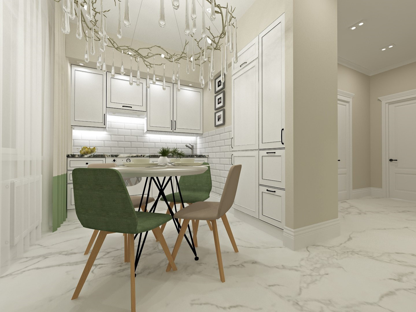 Фисташковое мороженое