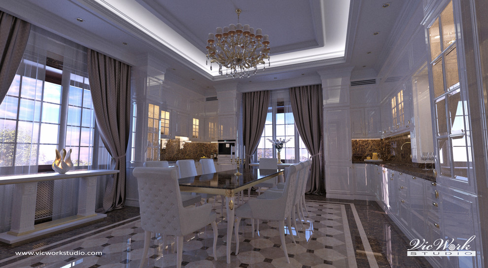 Обложка проекта: Dining room. H Residence