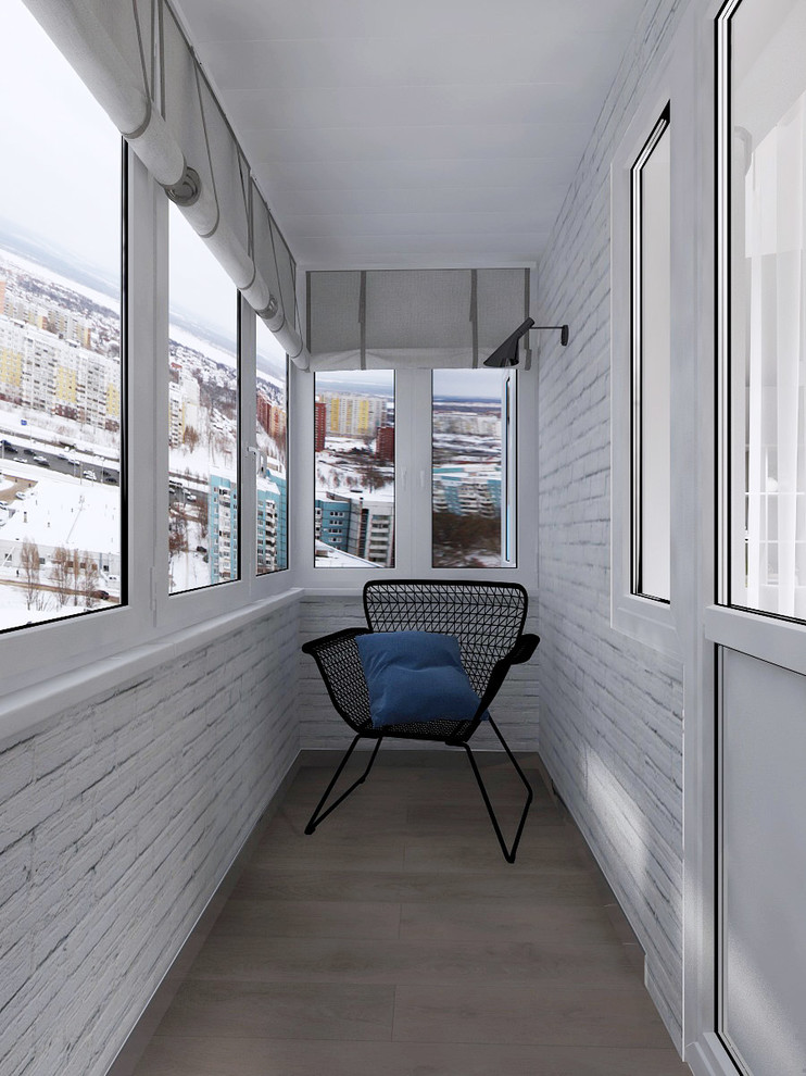 в облаках...