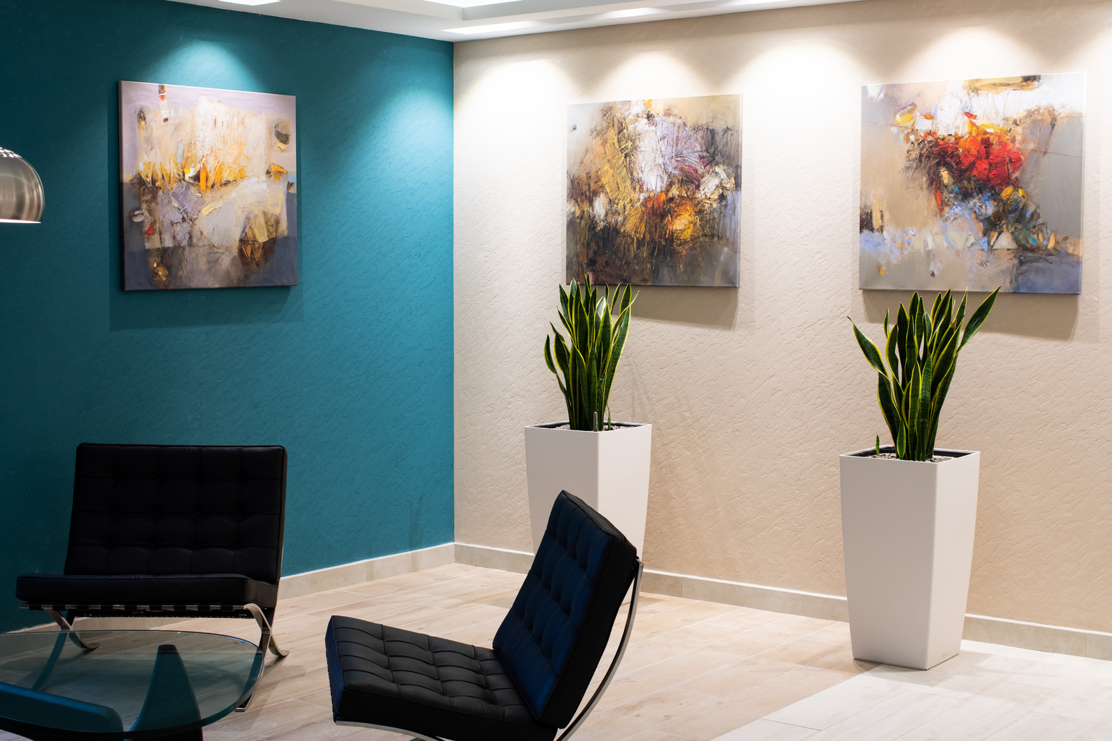 Обложка проекта: Декор зоны лобби в ЖК "Петровская Ривьера"