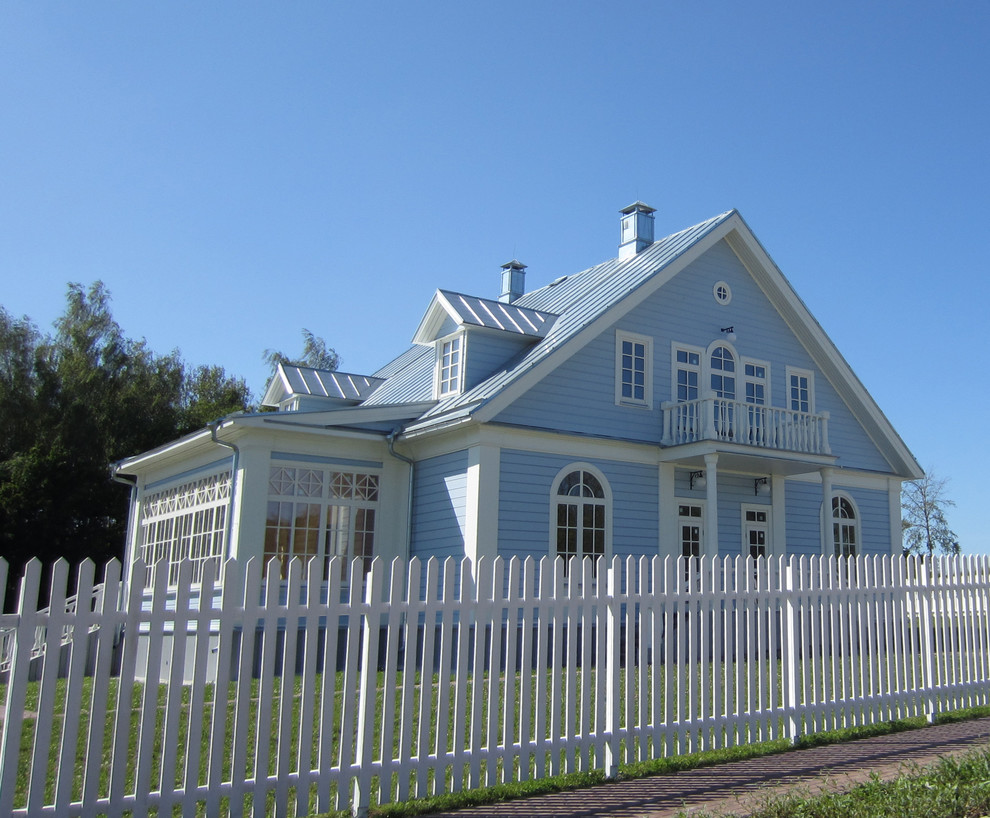 Обложка проекта: Проект дома в стиле "профессорской дачи"