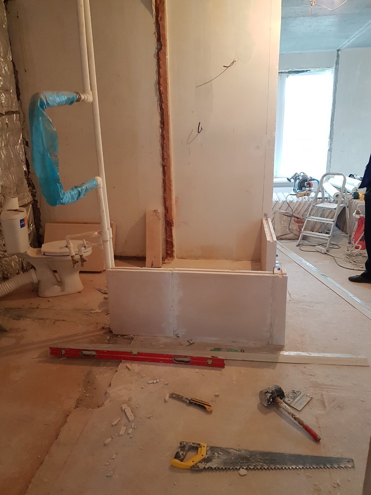 Ремонт 3х ком-ой квартиры 76.8м2 в ЖК"Авентино"(демонтаж,электрик,монтаж ПГП)