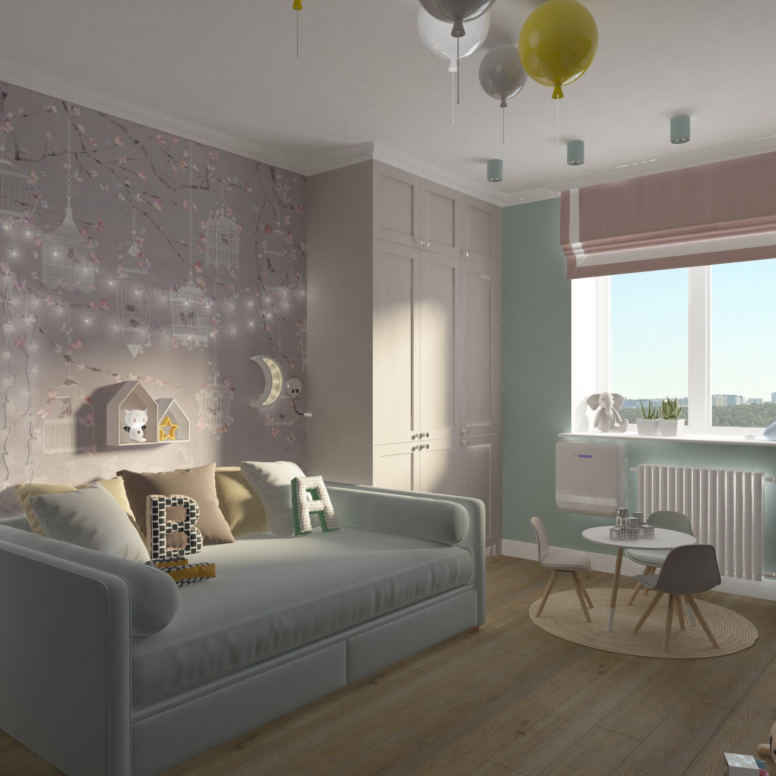 Квартира для семьи с двумя детьми в Люберцах