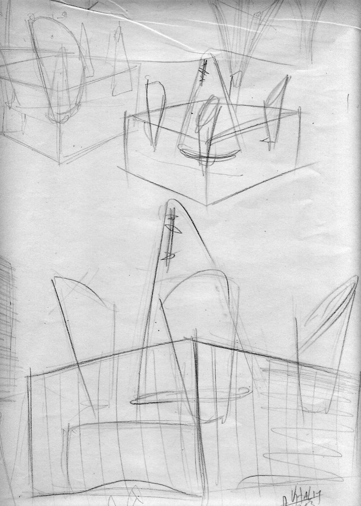 Размышление с карандашом - проекты общественных зданий