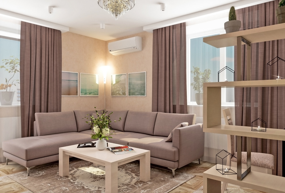 Дизайн-проект 2-х комнатной квартиры