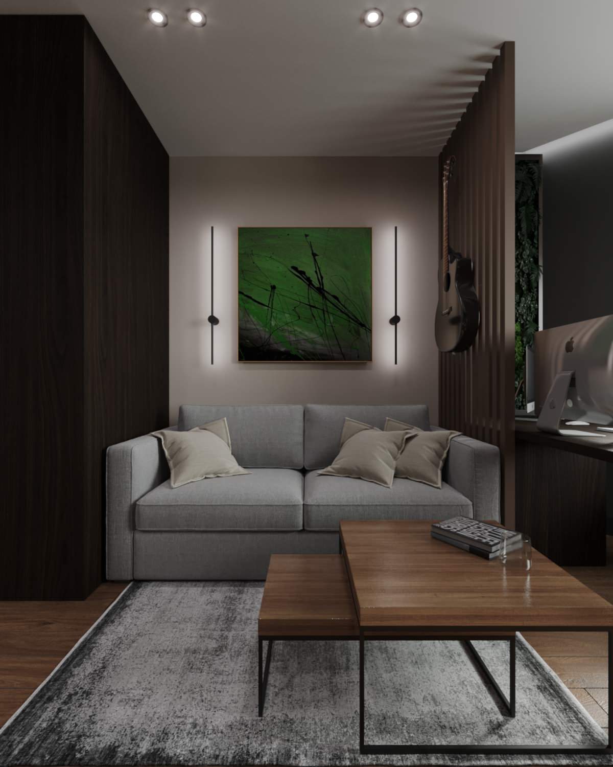 Однокомнатная квартира со сложной планировкой