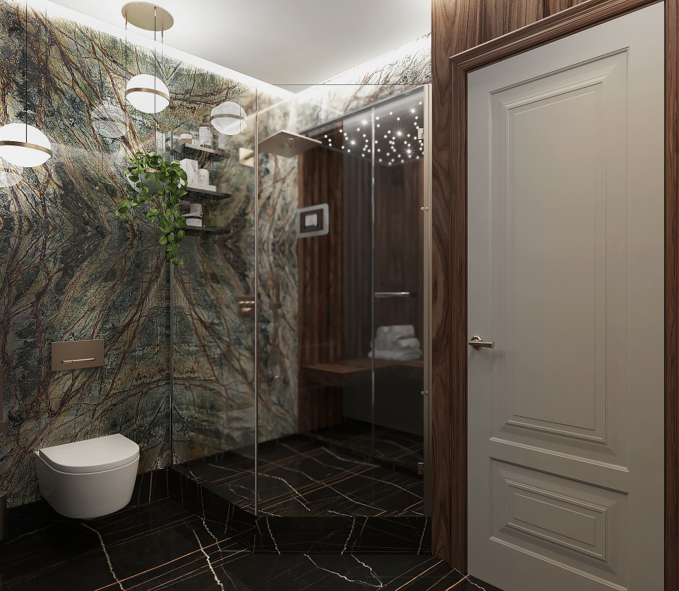 Обложка проекта: Дизайн интерьера "Мужской санузел в ЖК "Долина Сетунь"