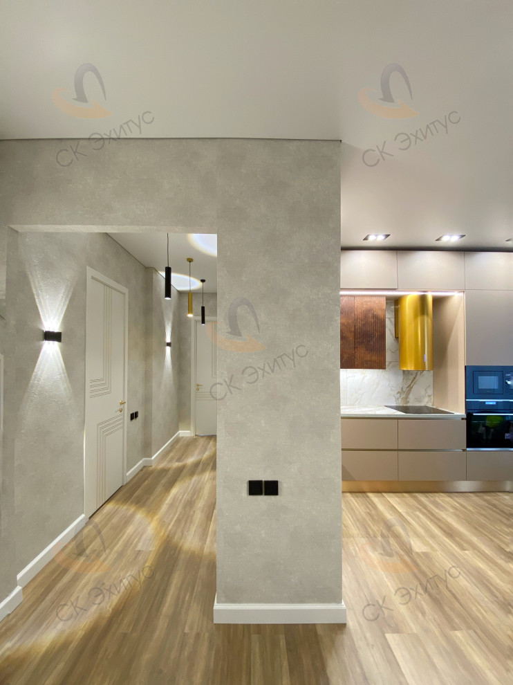 Ремонт 3-х комнатной квартиры в жилом комплексе "Duderhof Club"