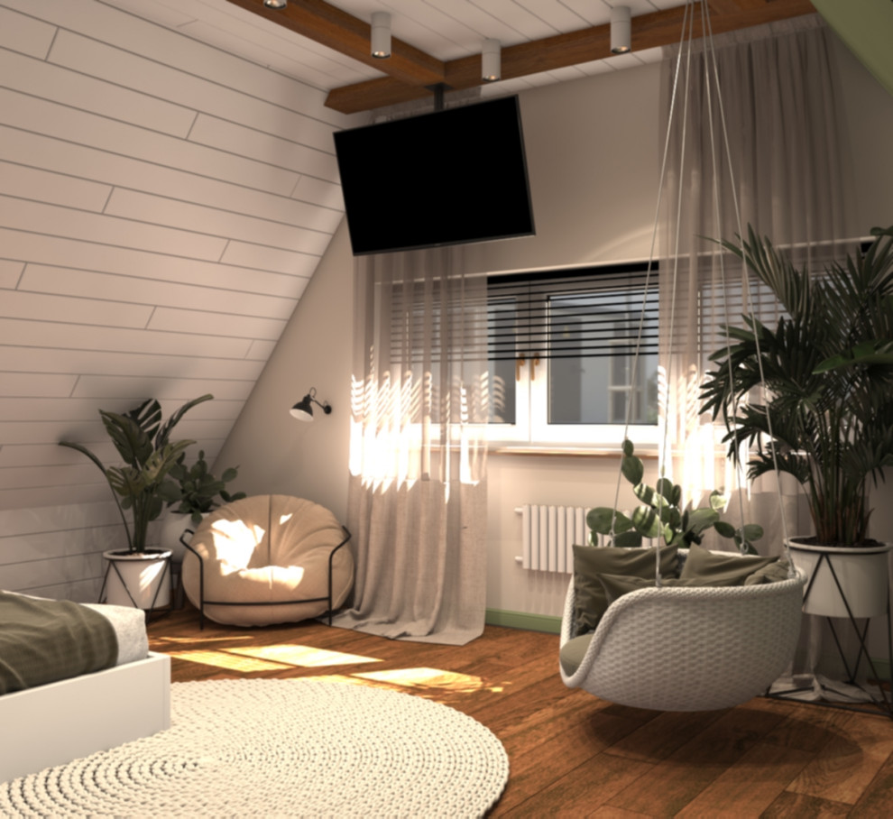 Обложка проекта: дом с мансардой