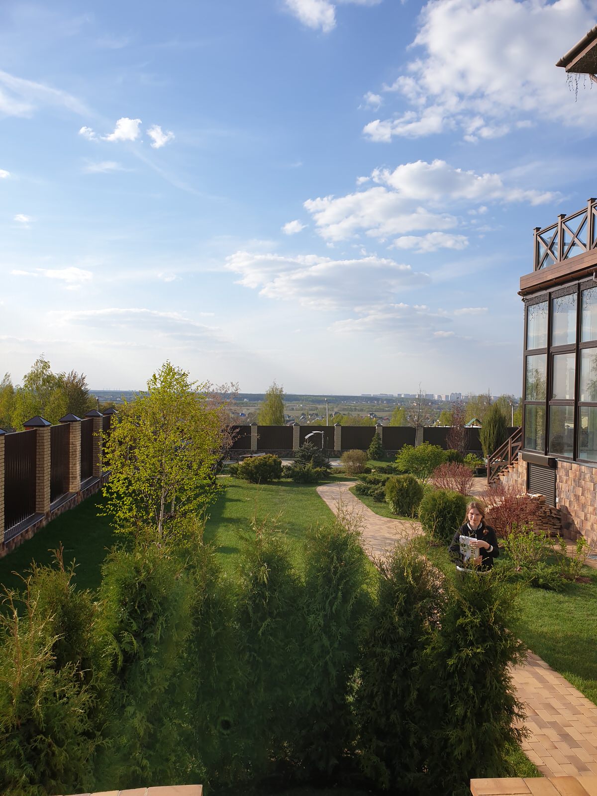 Проект участка с террасированием.