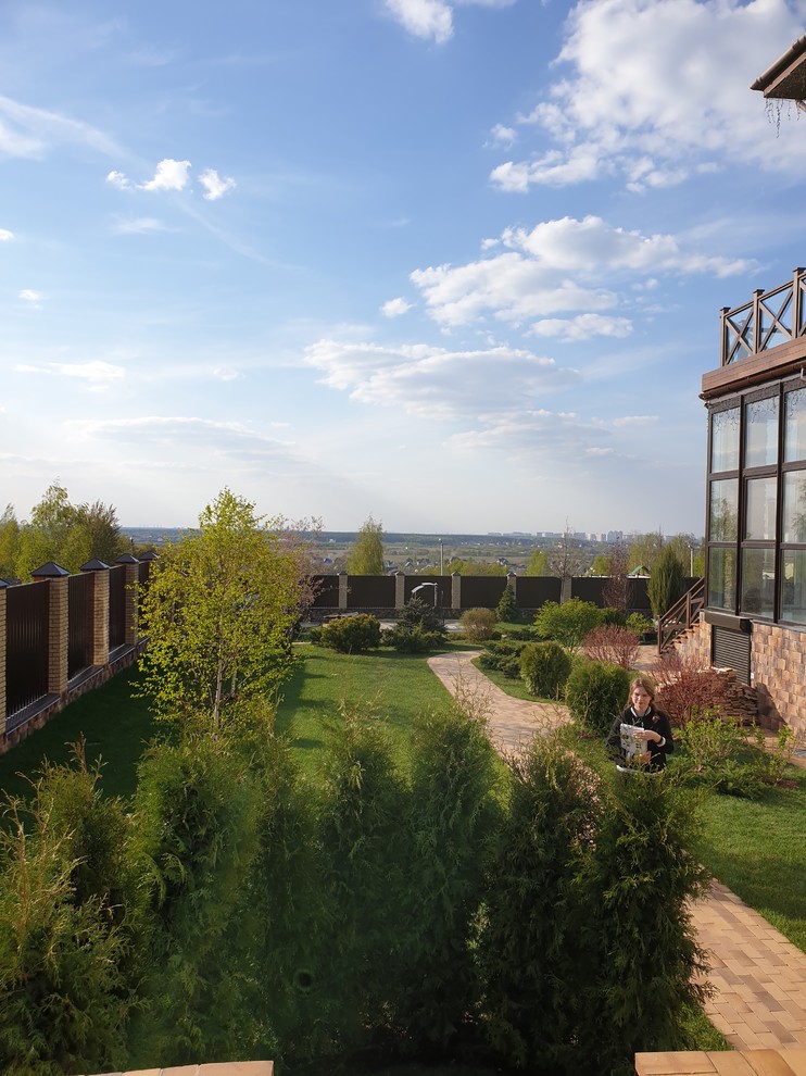 Проект участка с террасированием.