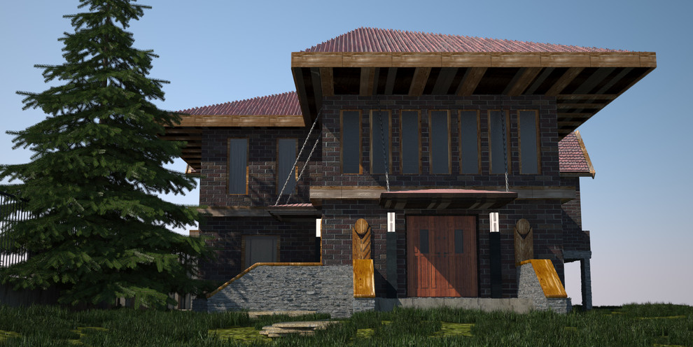 боковой фасад