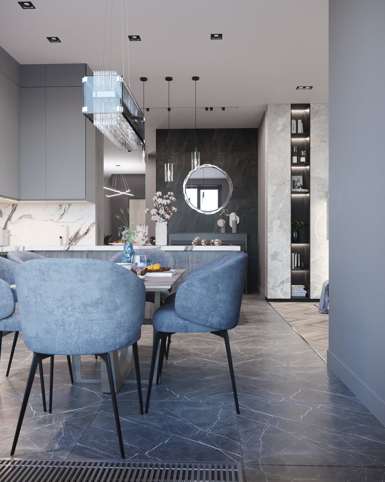 Квартира 180 м2 в ЖК "Крестовский De luxe"