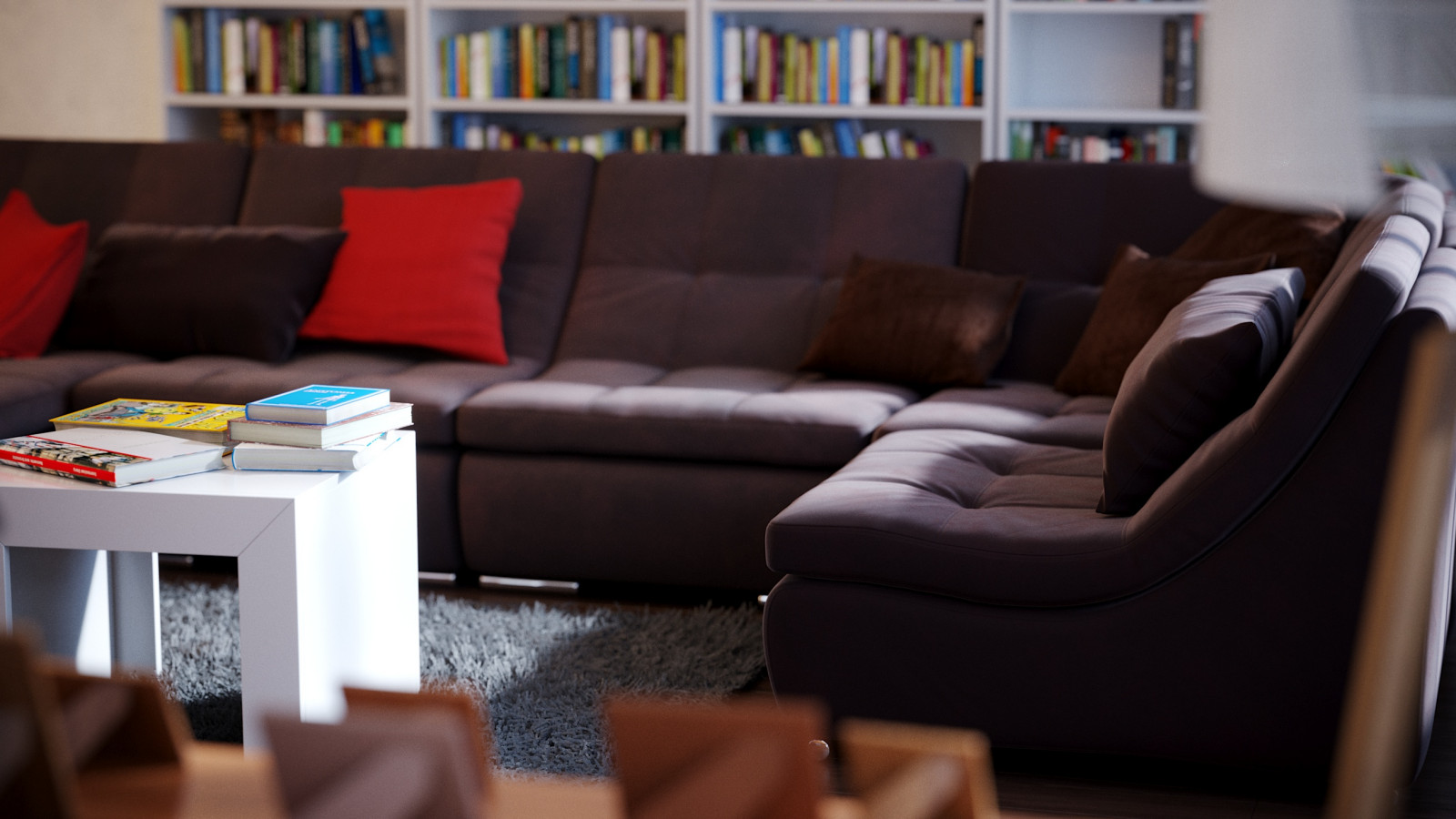 Гостиная в скандинавском стиле