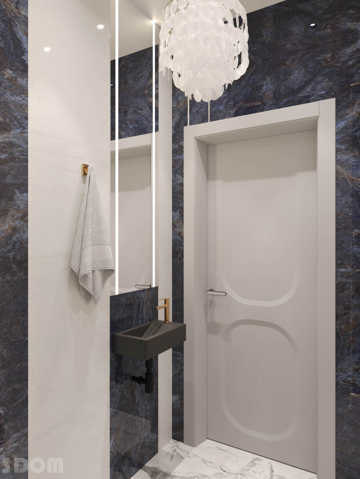 Обложка проекта: КВАРТИРА ЖК "ТАЙМС" 70кв.м  | 3DOM