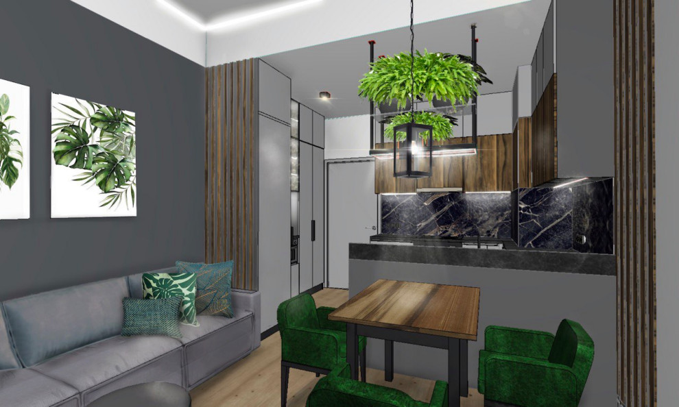 Обложка проекта: Apartment with a View of the Cruiser Aurora