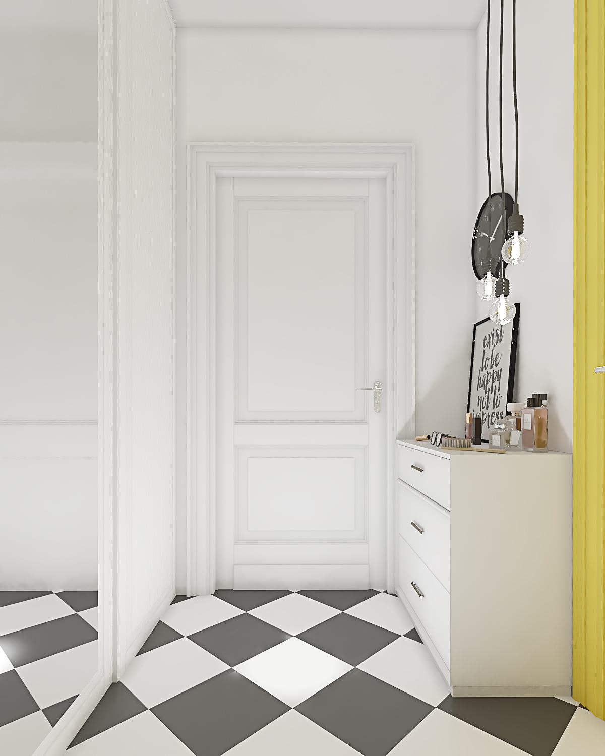 Студия 34 кв.м, г.Воронеж, "Капля Желтого"