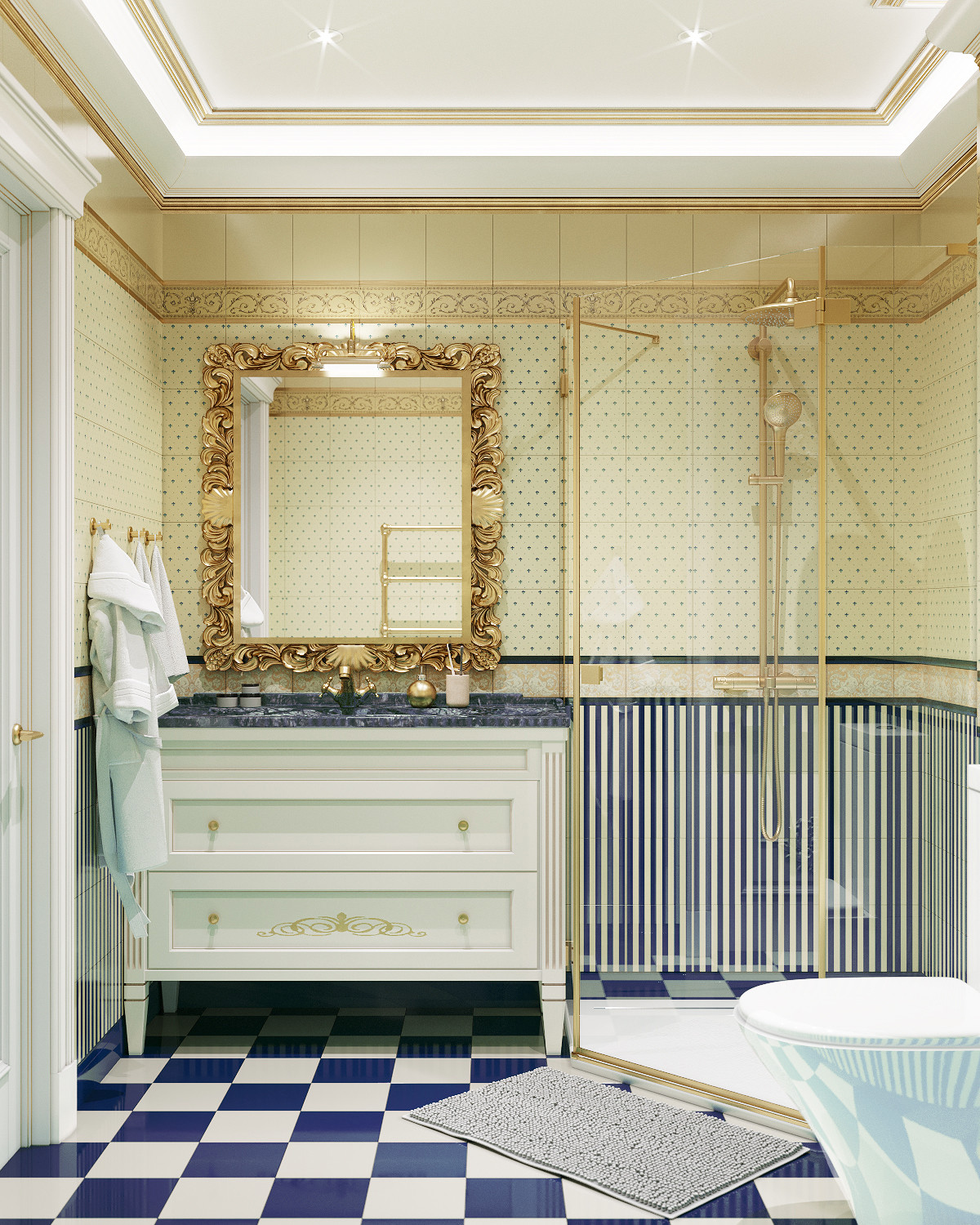 Дизайн интерьера загородного дома в классическом стиле