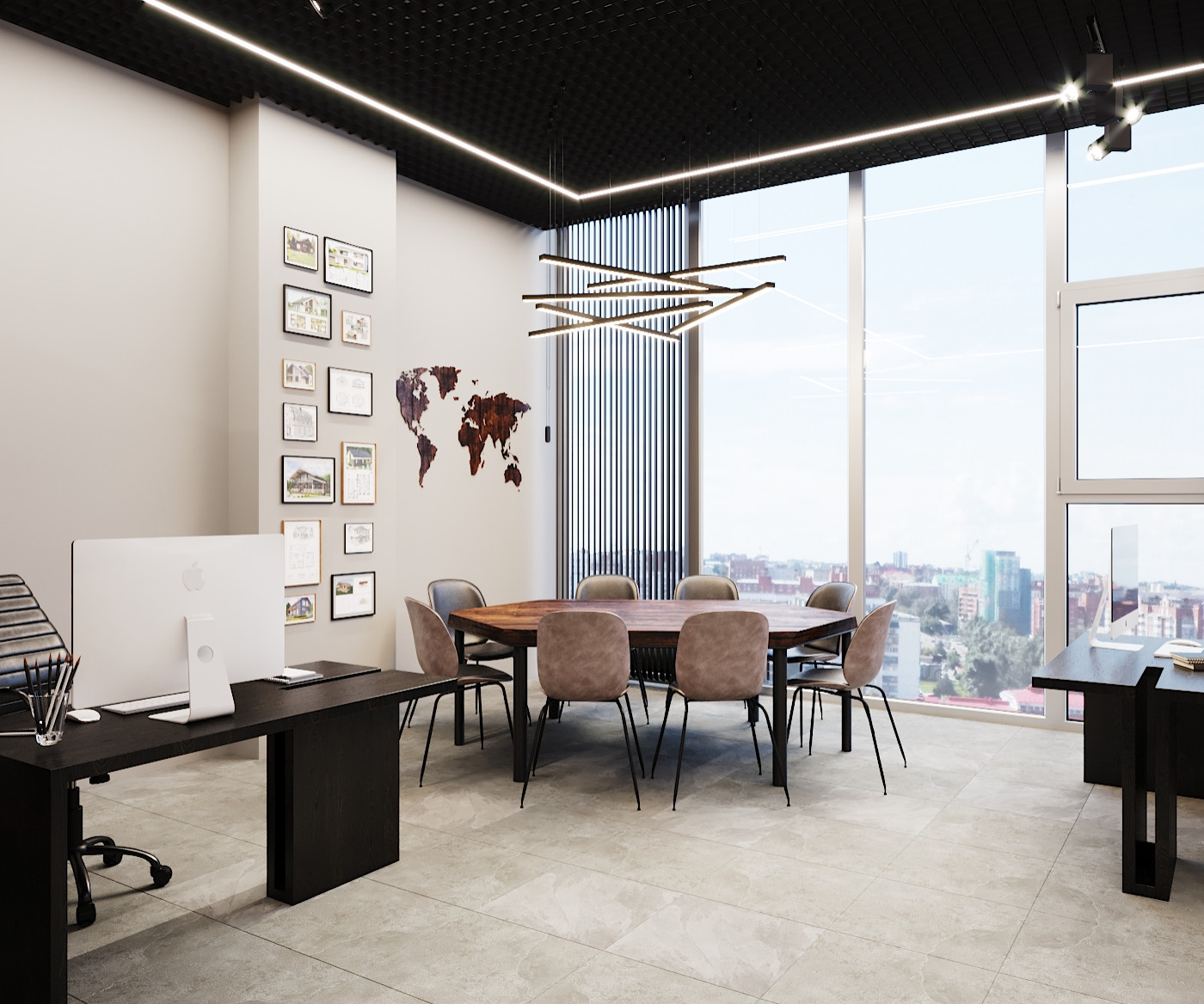 Реализованный проект офиса