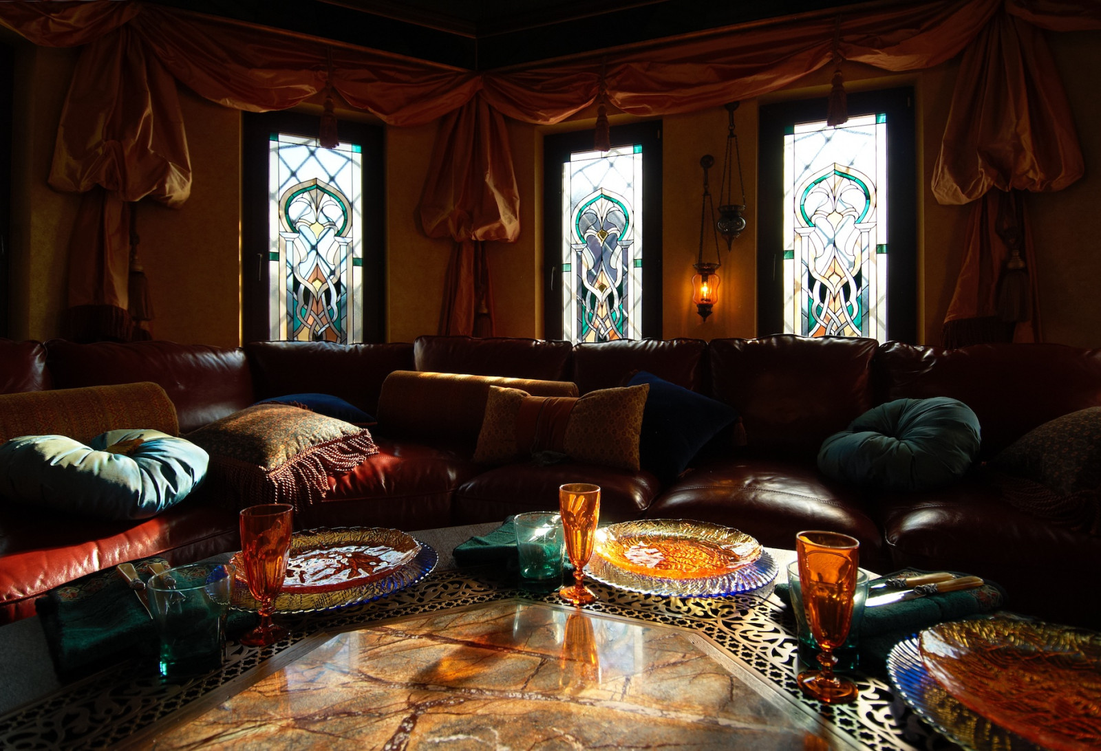 Банька в восточном стиле