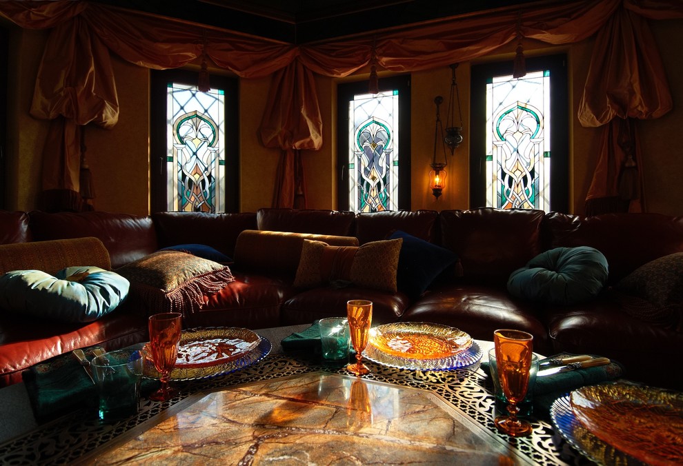 Банька в восточном стиле