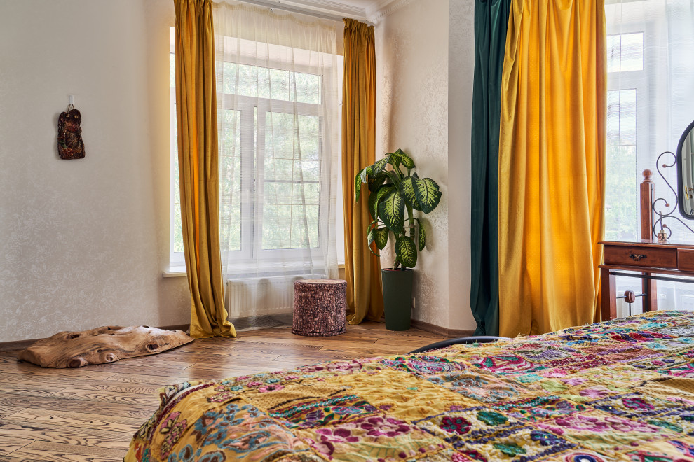 Гостевой загородный дом в Подмосковье, спальня