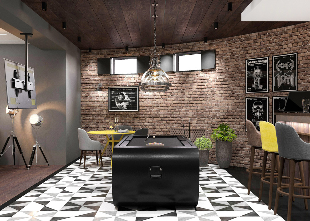 Бильярдная загородного дома