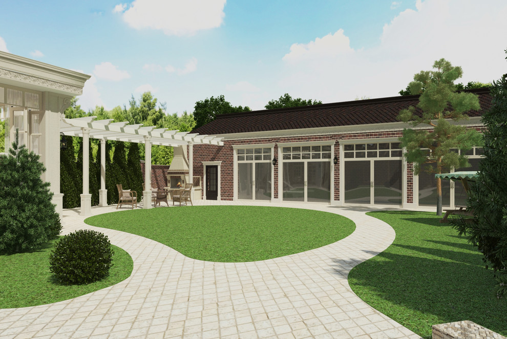 Обложка проекта: Частный жилой дом в классическом стиле