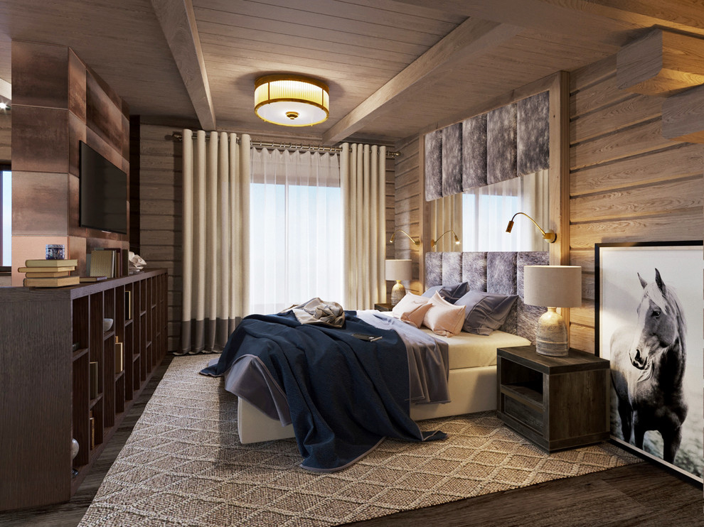 Обложка проекта: Охотничий дом из бруса