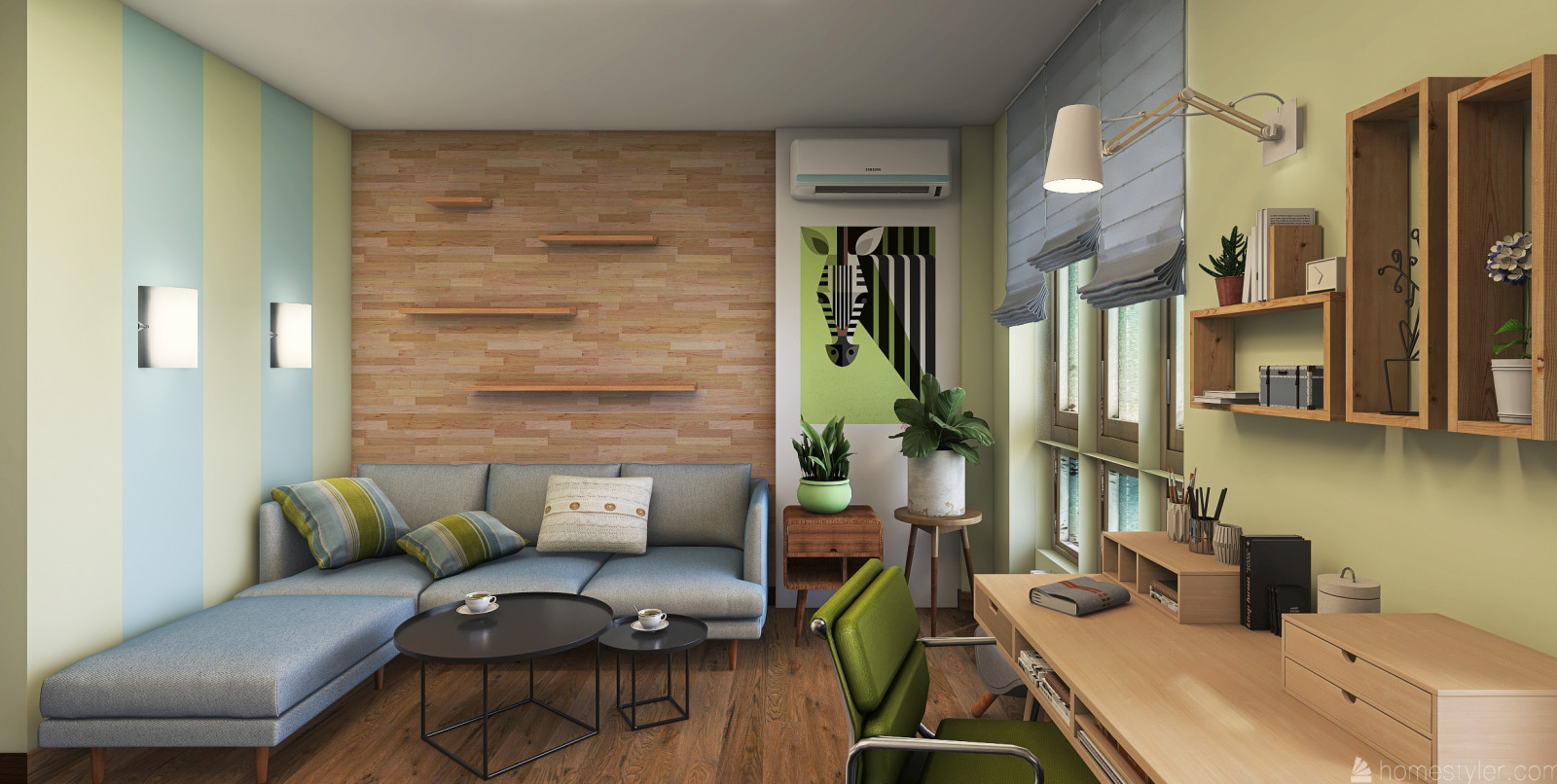 Обложка проекта: Квартира - студия для сдачи в аренду. Эскизный проект