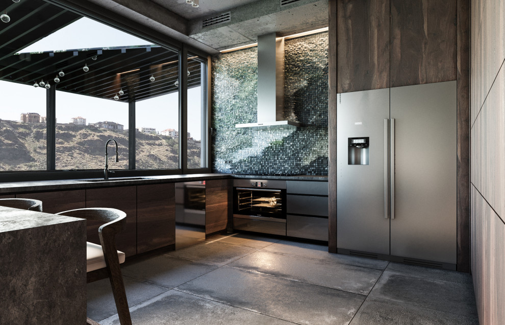 Private House With a View of a Gorge