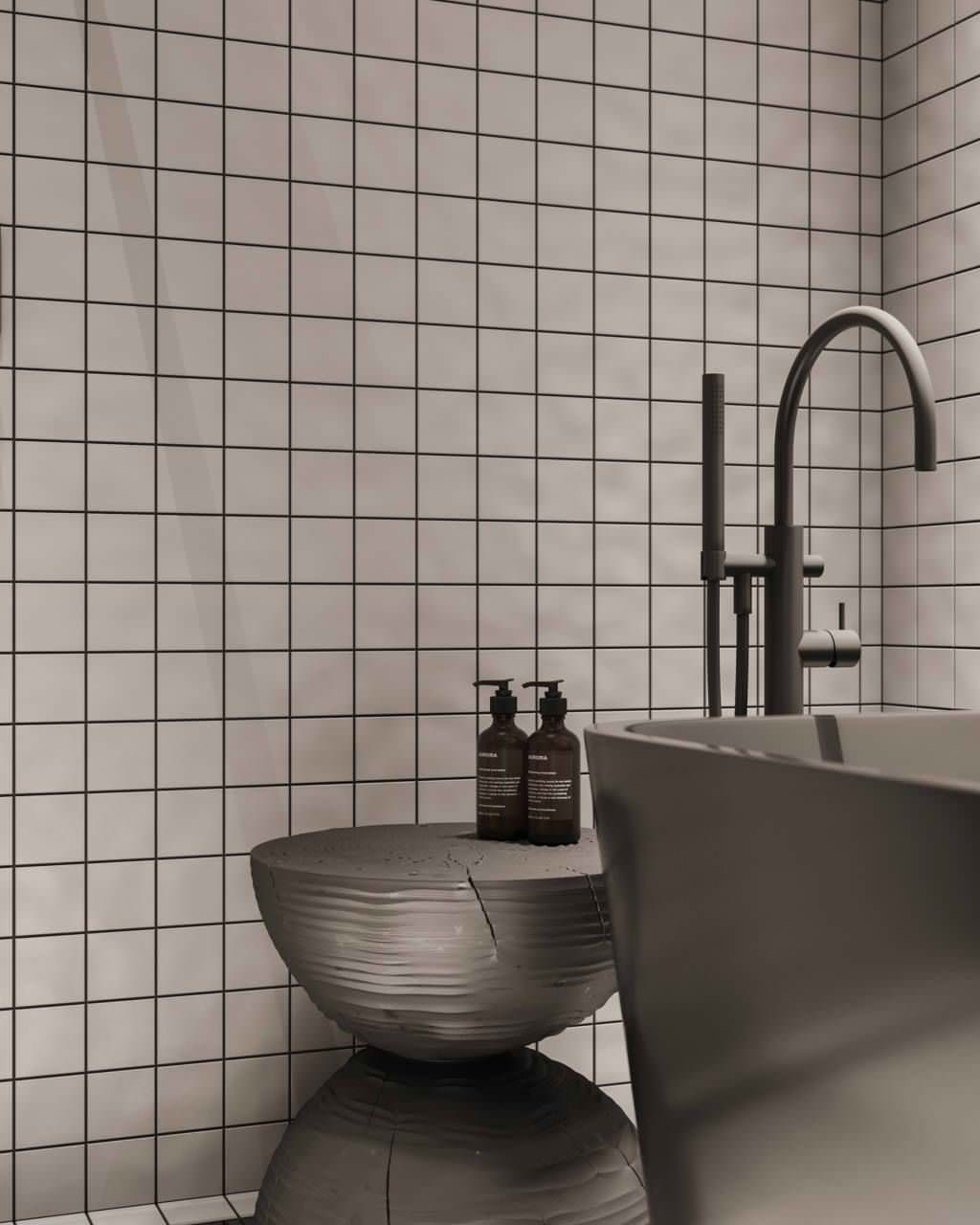 Black interior for a bachelor in St. Petersburg, 75m2