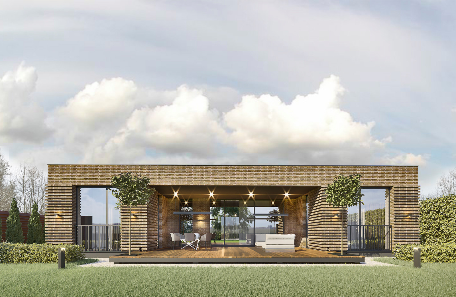 Одноэтажный дом в Первозванном