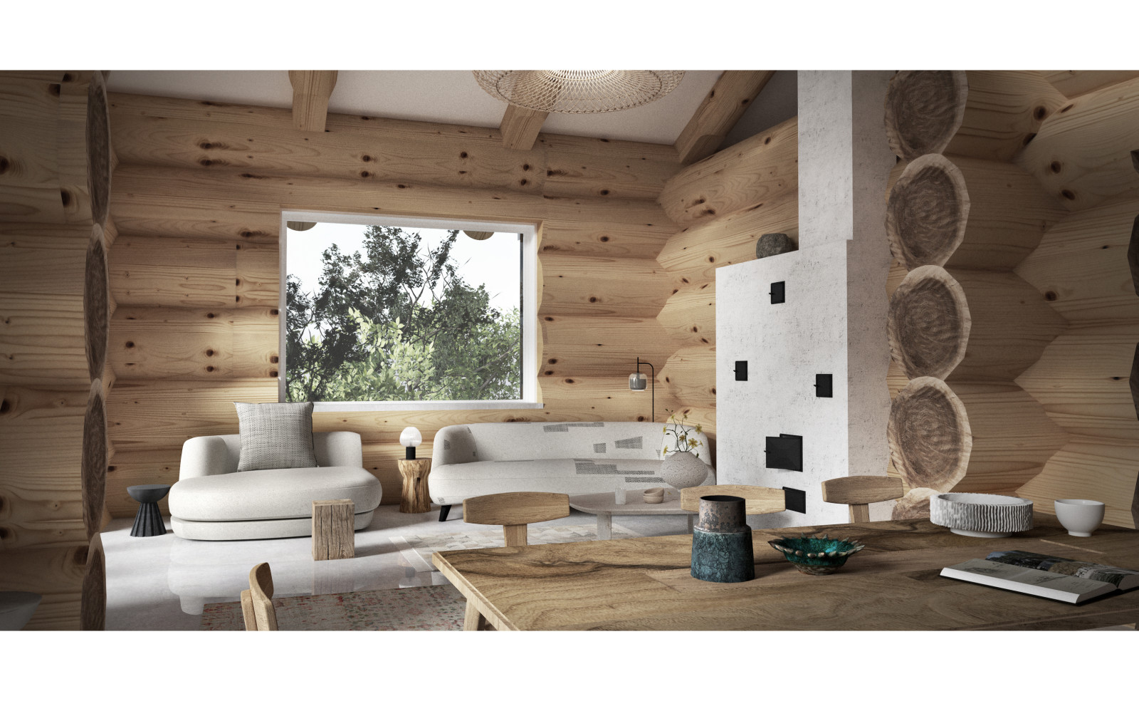 Интерьер загородного дома