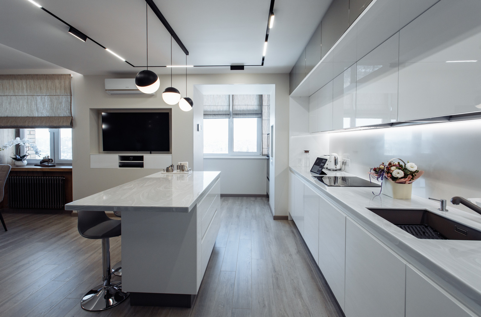 Приятная светлая квартирка