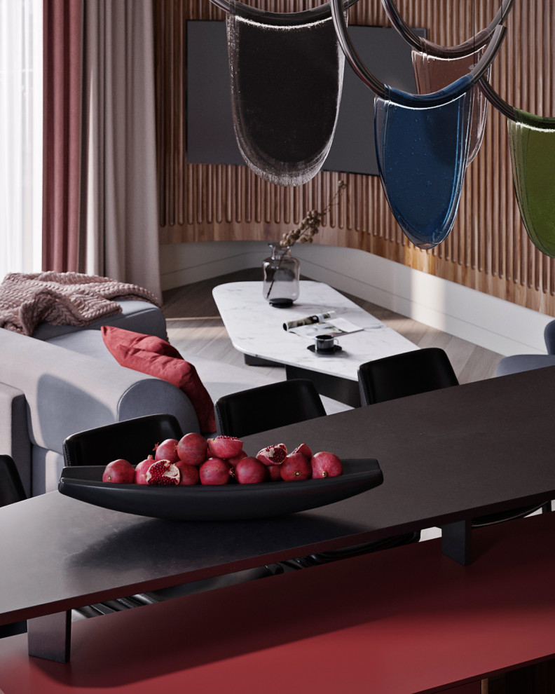 проект интерьера квартиры 150м2 Колков С.С., Камнев М.В. 2020г.